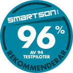 96 % av 94 testpiloter rekommenderar Audio Pro A10 